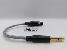 Load image into Gallery viewer, 4pin Female XLR to Amphenol 6.35mm - Grey
