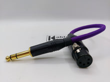 Load image into Gallery viewer, 4pin Female XLR to Amphenol 6.35mm - Purple
