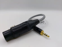 Load image into Gallery viewer, 4pin Female XLR to REAN 3.5mm - Grey
